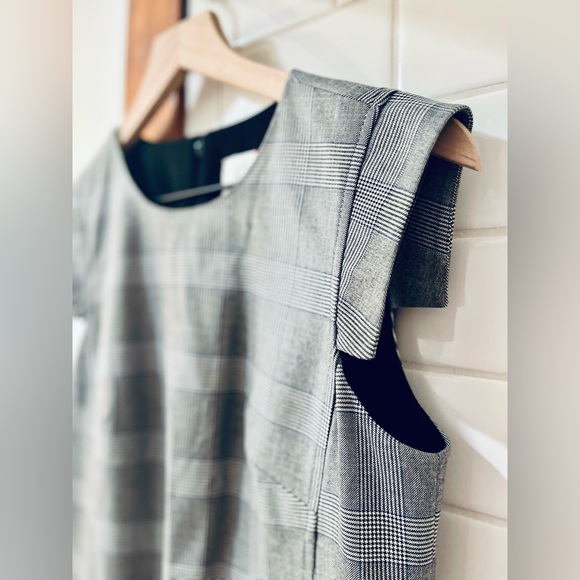 NWOT | HATCH x J.Crew resume dress in glen plaid - Picture 4 of 7
